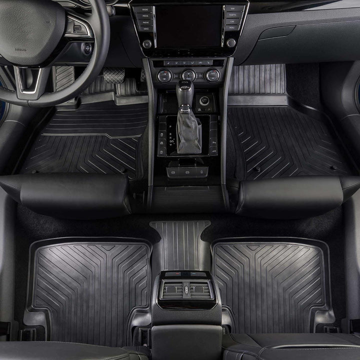 fussmattenprofi.com Gummimatten Set für Peugeot 2008 Baujahr ab 2019 Perfekt passgenaue Auto Fussmat