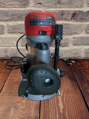 Oberfräse Kantenfräse Multifunktionsfräse HM701 710 Watt 10,000-30,000 U/min inkl. Spannzangen 6/8 m