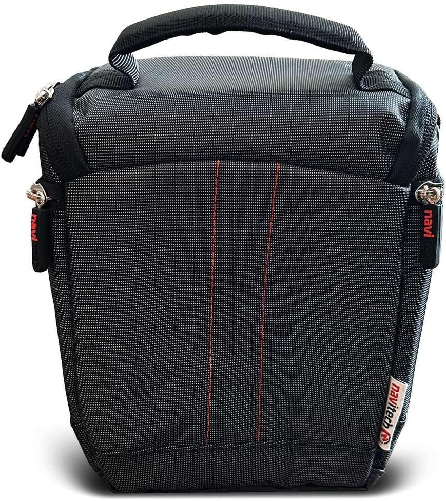 Navitech Schwarz Fernglas Tasche Kompatibel mit dem Nikon Prostaff P7 10x42 Fernglas