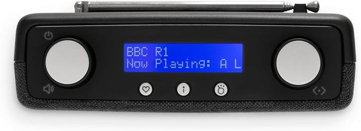 PLAY11 schwarz Dab+/FM Radio tragbar