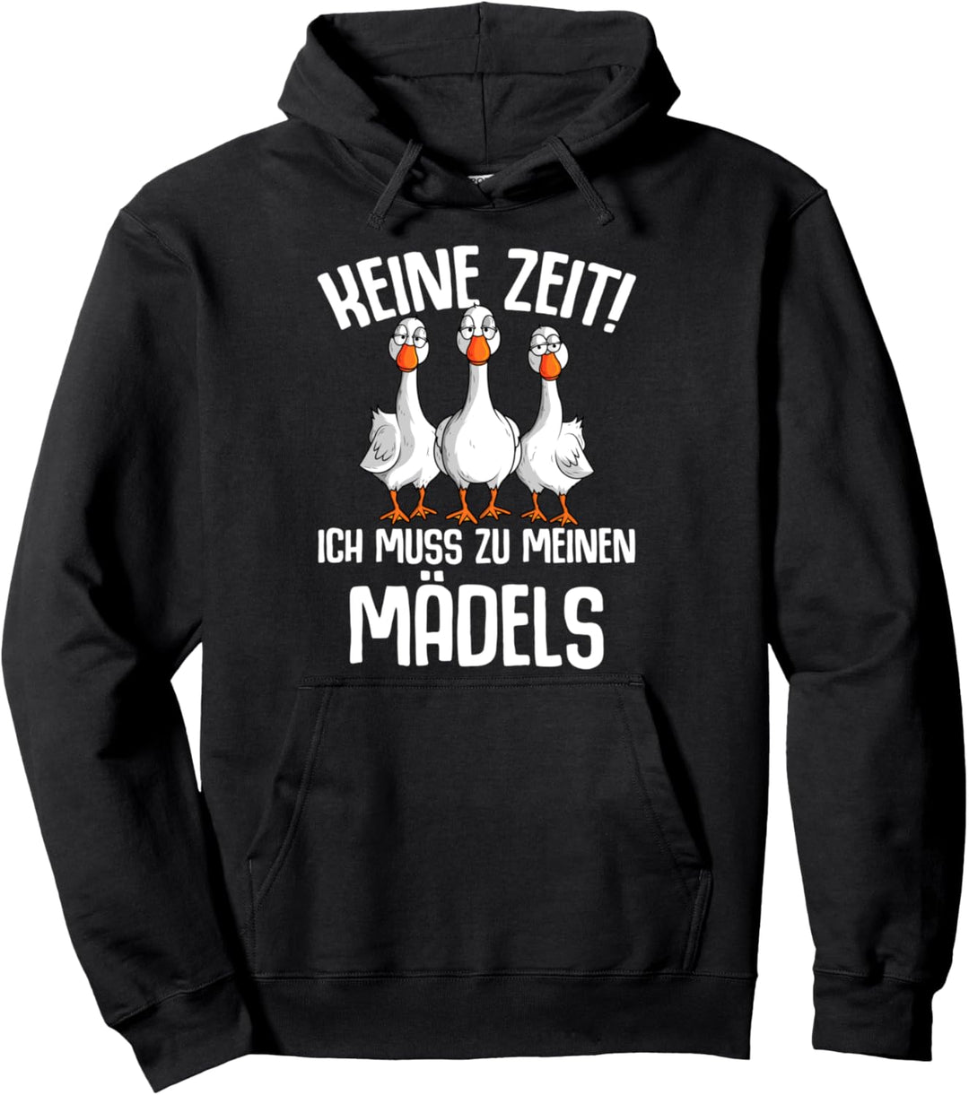 Gänse Gans Gänsezüchter Pullover Hoodie