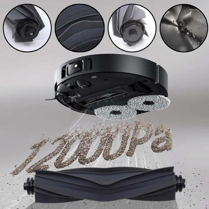 17 Stück Zubehör für Dreame X40 Ultra/L40 Ultra/X40 Ultra Complete/MOVA P50 Pro Ultra Roboter Staubs