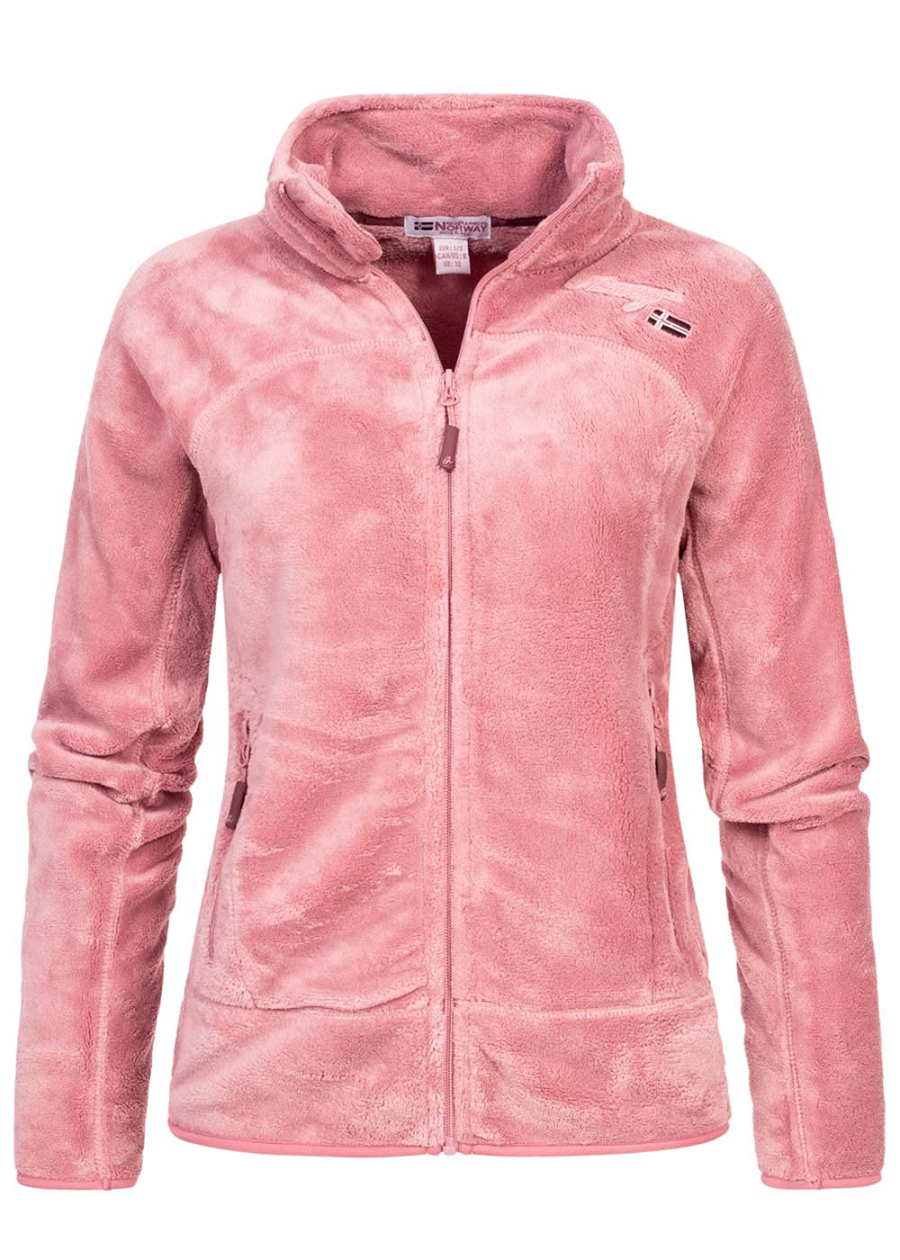 Geographical Norway Upaline Lady - Fleecejacke Damen Fine Frauen Warm Fermetur Zip - Jacke Fleece He