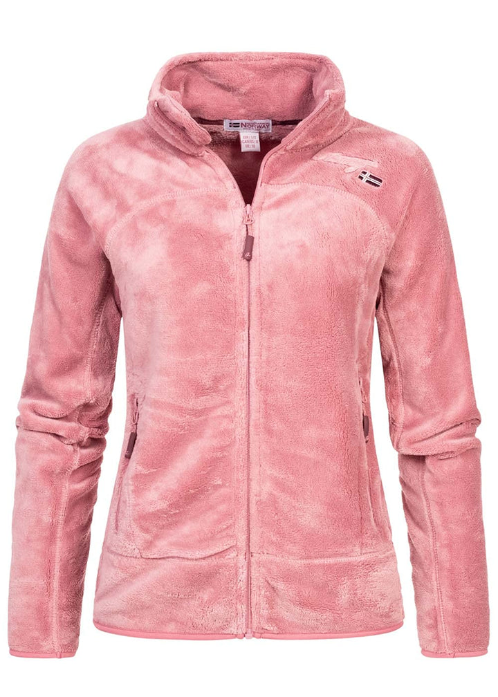 Geographical Norway Upaline Lady - Fleecejacke Damen Fine Frauen Warm Fermetur Zip - Jacke Fleece He