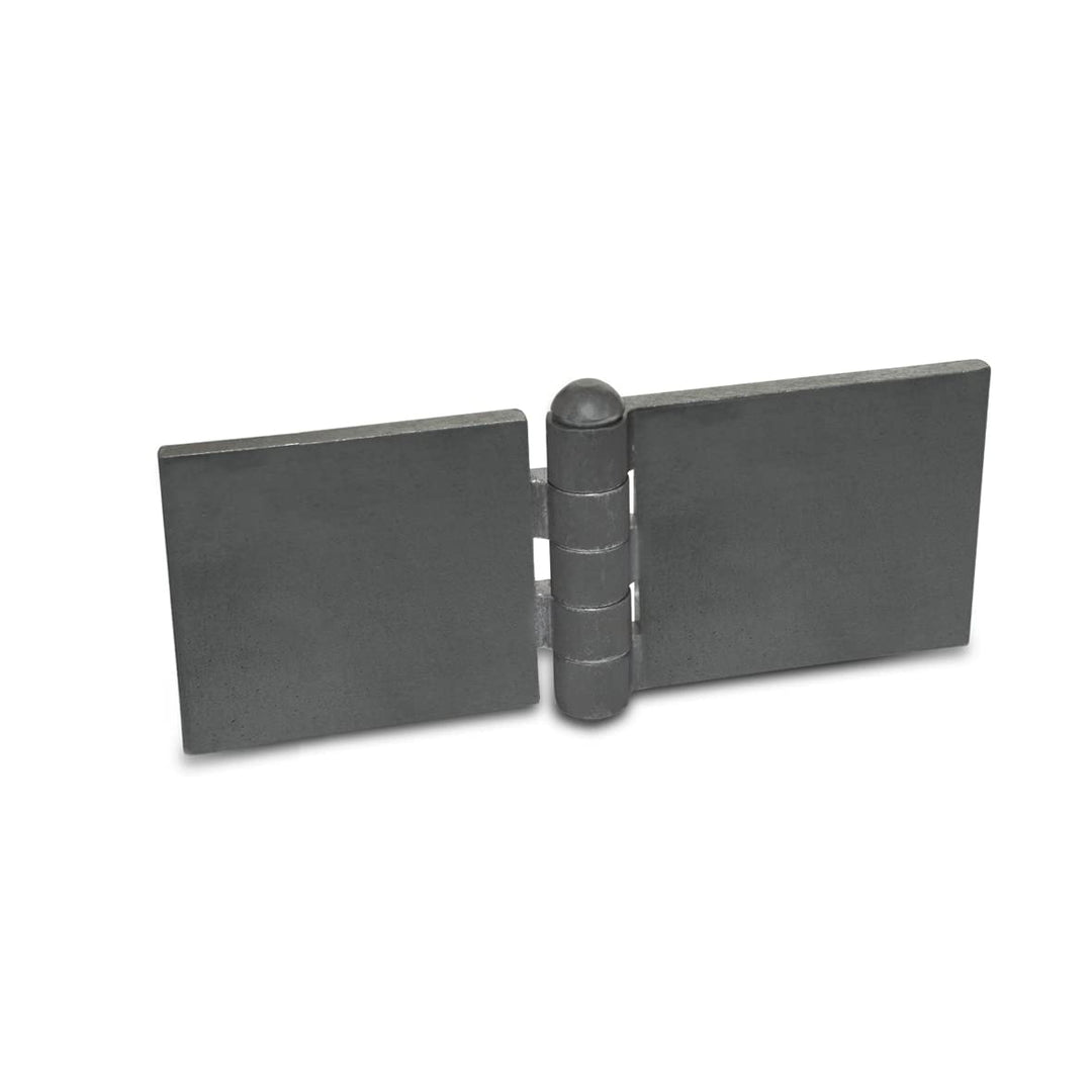 Ganter Normelemente | Scharnier zum Anschweissen - GN 1366-ST-160-100-A-BL | Stahlprofil | BxL: 160x