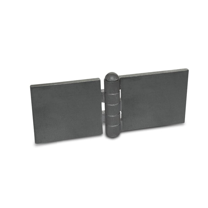 Ganter Normelemente | Scharnier zum Anschweissen - GN 1366-ST-160-100-A-BL | Stahlprofil | BxL: 160x