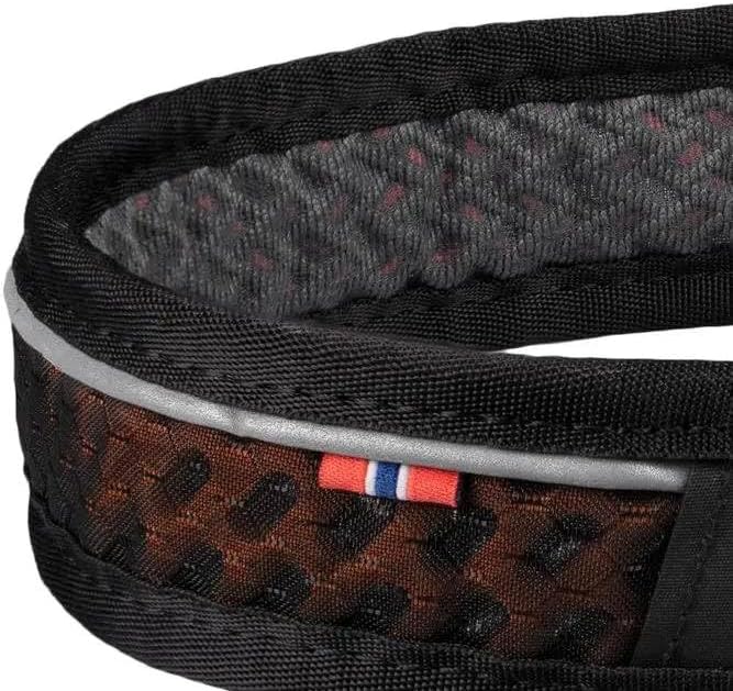 Non-stop dogwear Rock Collar 3.0 orange |157| Halsband mit Zugstopp- Das Bequeme, Grösse:60, 60