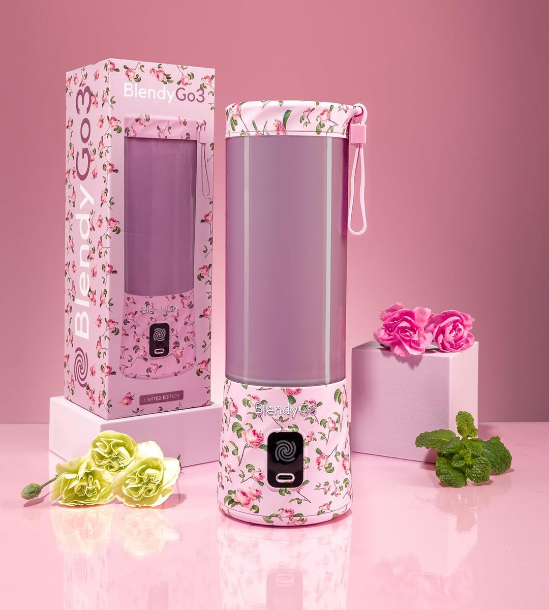 BlendyGo 3 Tragbarer Mixer, Blender, Mini Standmixer, 550 ml, Smoothie maker, Mixer smoothie maker t