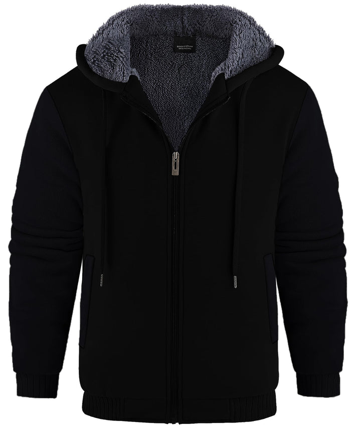 SwissWell Hoodies für Männer mit Kapuze Sweatshirts Reissverschluss Kapuzenjacke, M