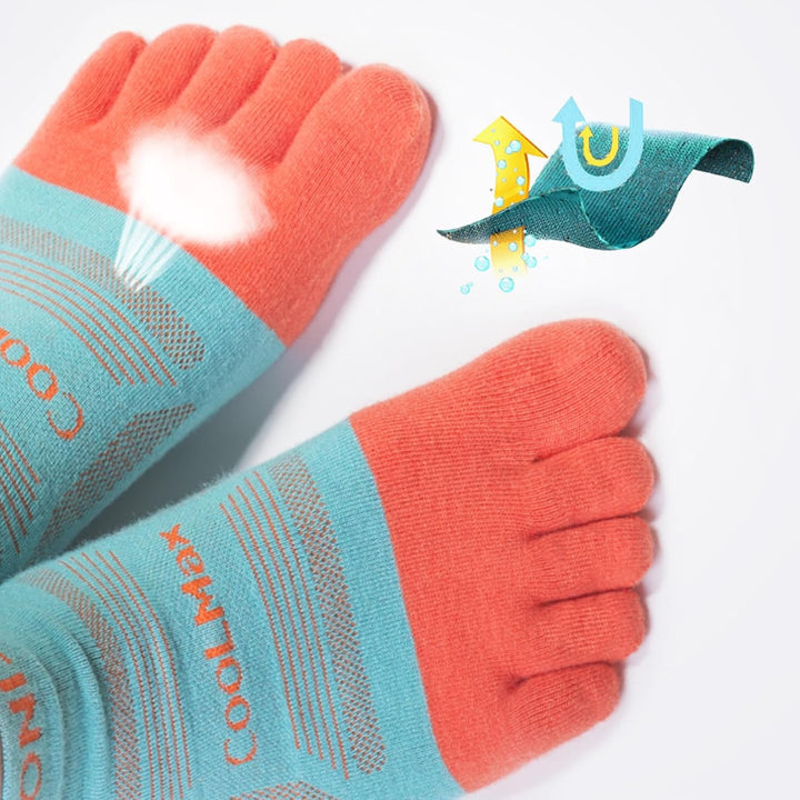 TRIWONDER Zehensocken für Herren, Damen, Adult Socken, Atmungsaktiv Sportsocken, Fünf Finger Socken