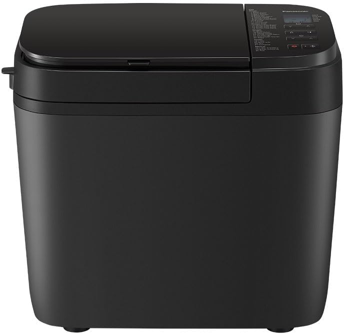 Panasonic SD-R2530K Automatischer Brotbackautomat, glutenfreie Programme & Nussspender, horizontales