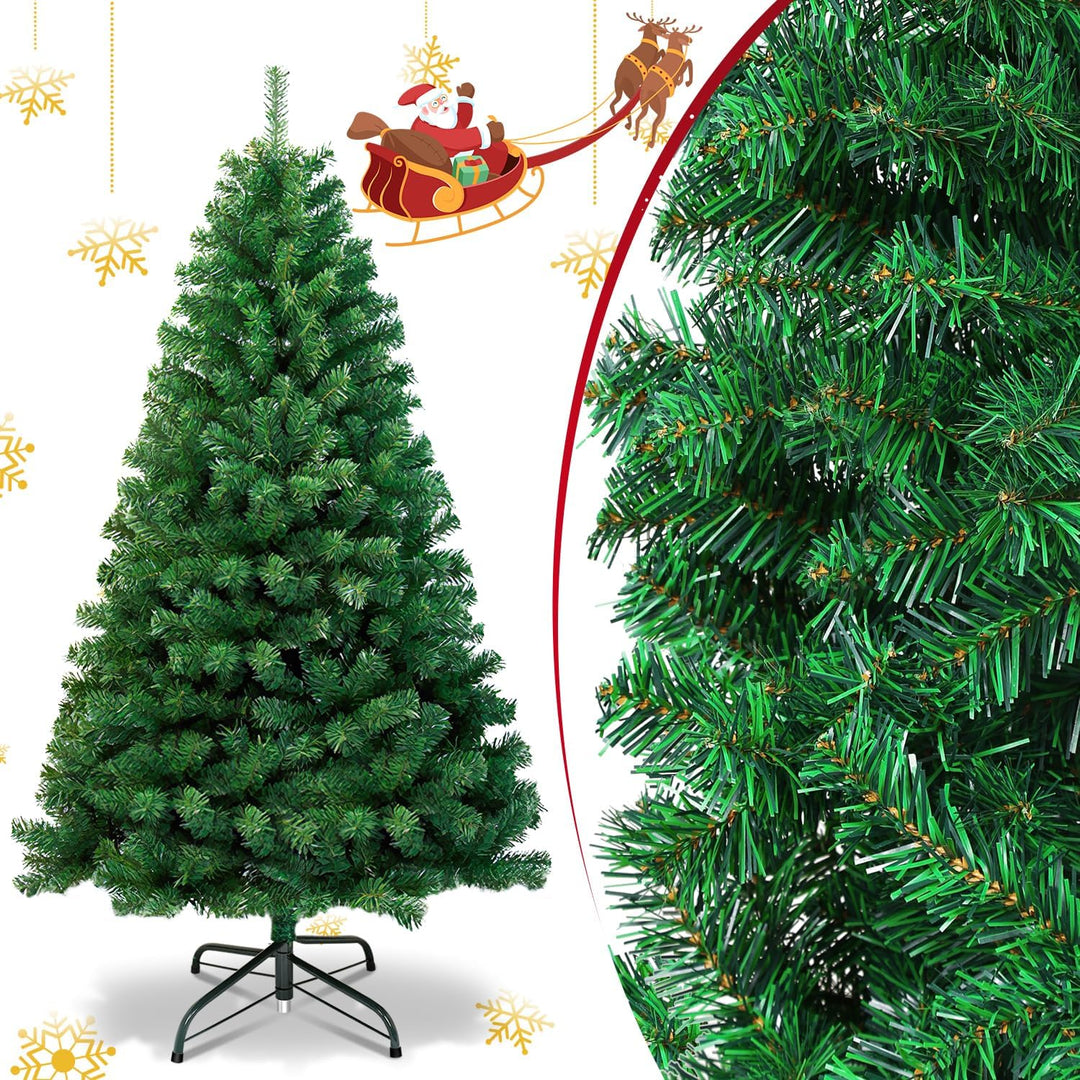 Weihnachtsbaum künstlich 180cm Künstlicher Weihnachtsbaum 770 Spitzen Plastik Tannenbaum unechter,Ch
