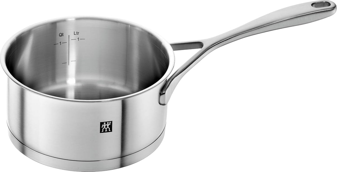 ZWILLING Essence Kochtopf-Set, 5-teilig, 4 Deckel, Induktionsgeeignet, Edelstahl, 5 Tlg., 5 tlg.