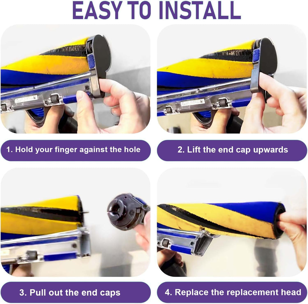 Ersatz Bürstenwalze Kompatibel mit Dyson Gen5/V15/V15 Detect Slim/V12 Detect Slim/V10 Digital Slim/V