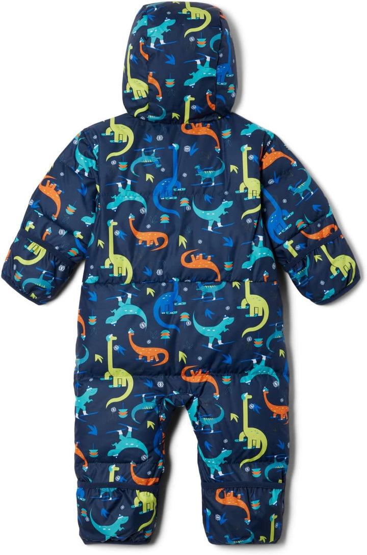 Columbia Snuggly Bunny Bunting für Kleinkinder 18/24 Collegiate Navy Skisaurus, 18/24 Collegiate Nav