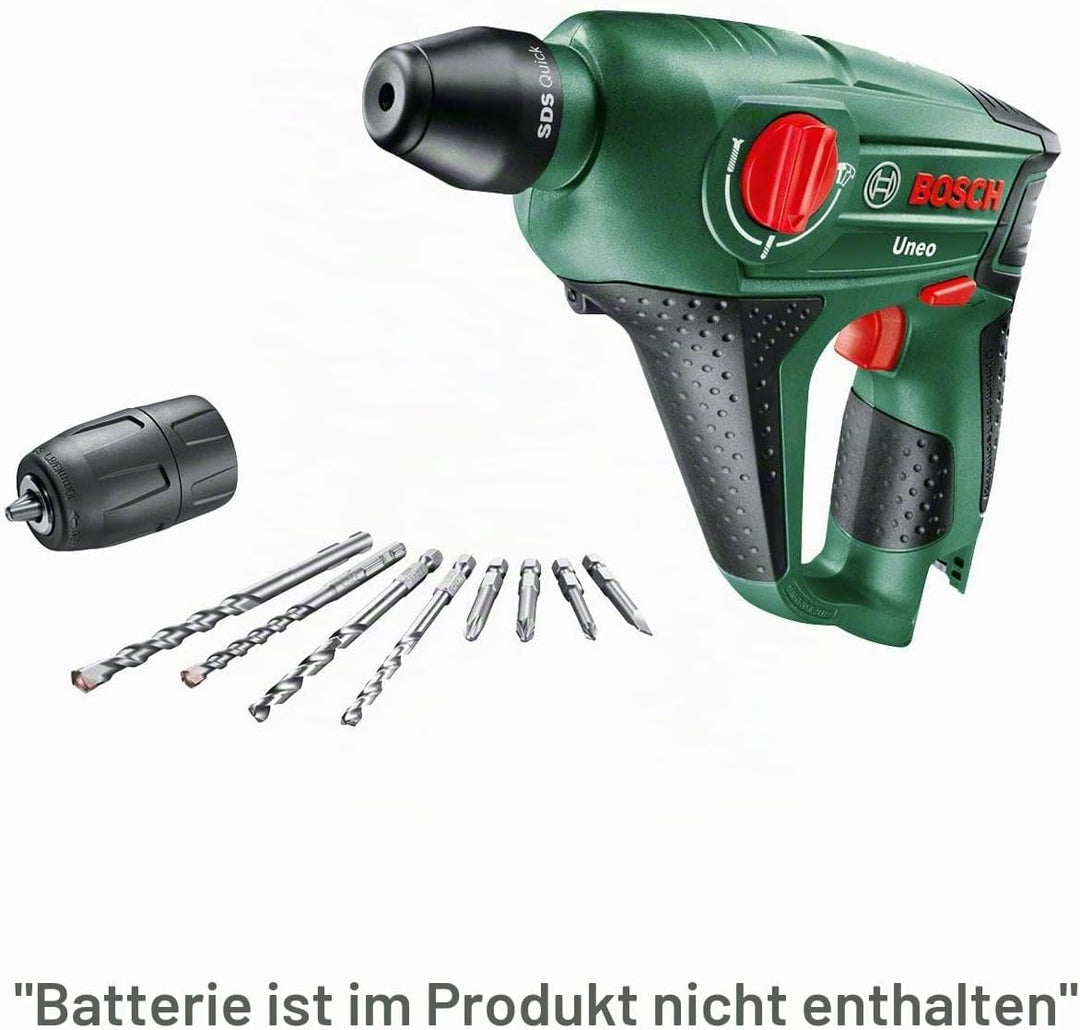 Bosch Home and Garden Bosch Akku Bohrhammer Uneo mit Spannbohrfutter (ohne Akku, 12 Volt System, max