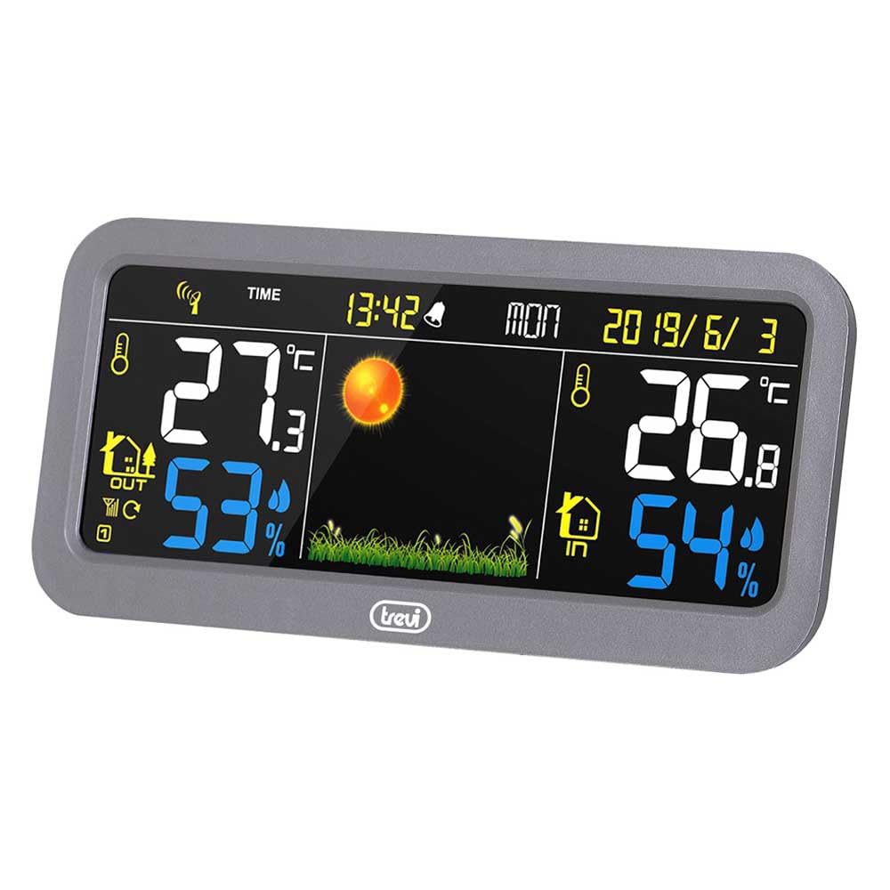 Trevi Wetterstation, Grau, Einheitsgrösse, Grau