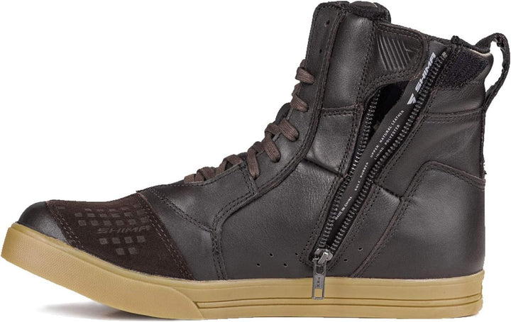 SHIMA Herren Blake Boots Motorradschuhe, Braun, 42 EU 42 EU Braun Motorradschuhe, 42 EU Braun Motorr