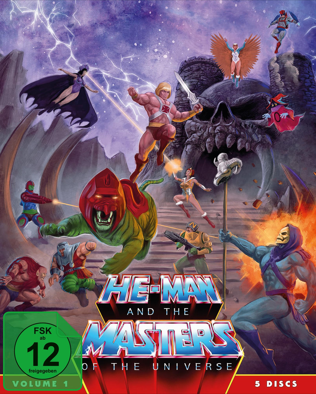 He-Man and the Masters of the Universe (1983) (Vol. 1) (5 Blu-rays), Blu-ray