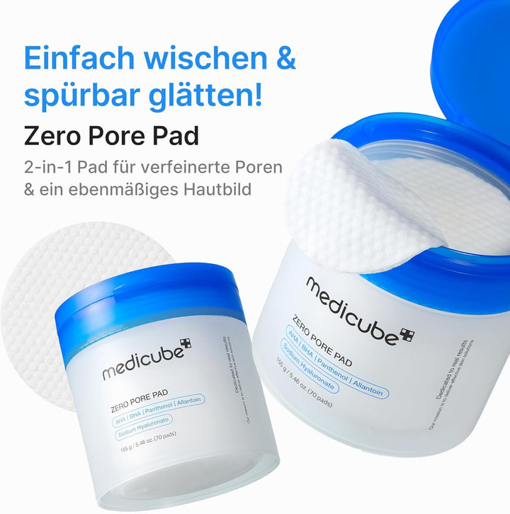 Medicube Zero Pore Pad 2.0 155g (70 Pads)