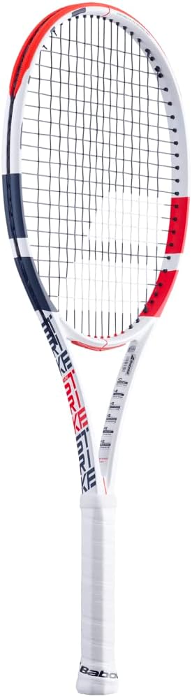 Babolat Unisex Erwachsene Pure Strike 16/19 U Nc schläger Weiss / Rot / Schwarz 3, Weiss / Rot / Sch