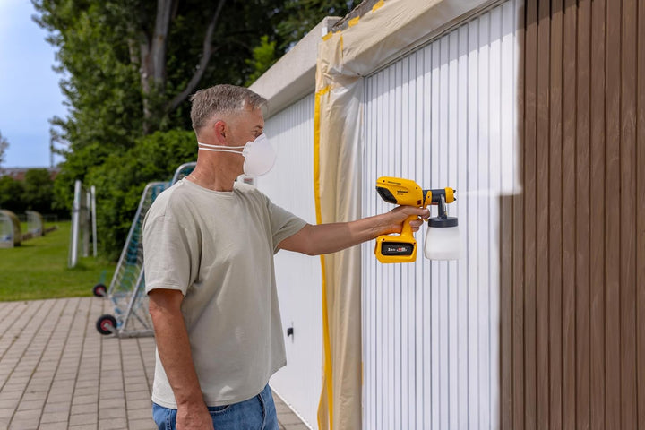 WAGNER Akku-Farbsprühsystem Wood&amp;Metal Sprayer W250 18 V (Akku und Ladegerät sind Nicht IM LIEFERUMF