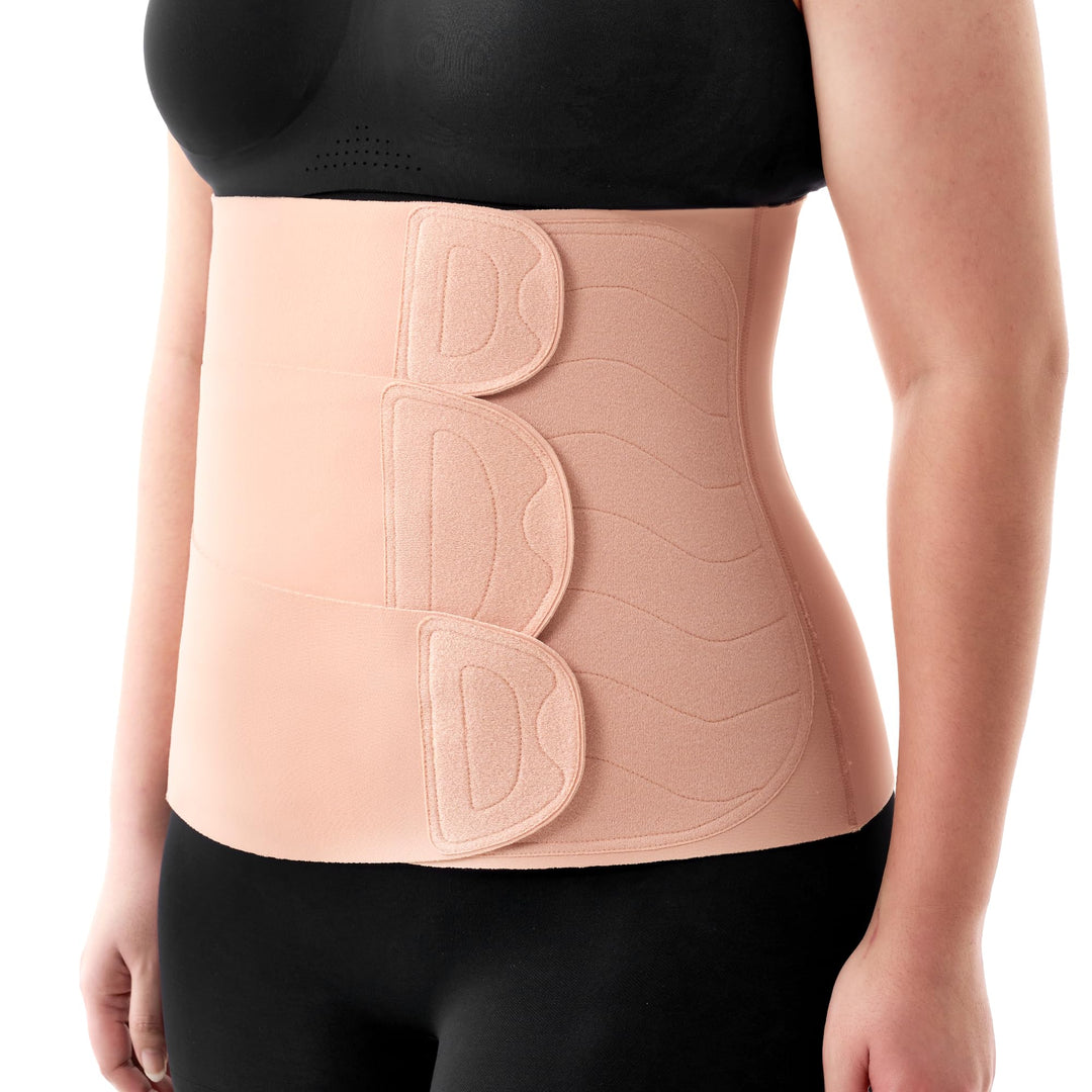 momcozy Ergowrap Bauchgurt nach Geburt, 3D-Kompression &amp; Rückenstütze für Kaiserschnitt-Rückbildung,