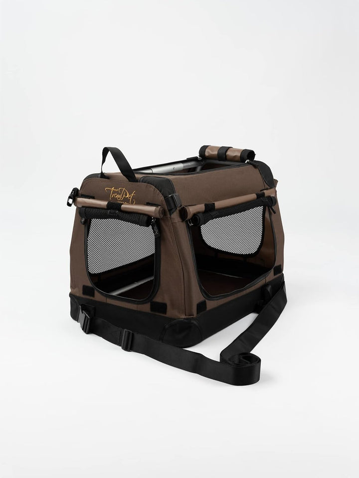 TrendPet TPX50-Pro - Leichte, Faltbare Hundebox mit Aluminium Rahmen L 50 x B 35 x H 35 cm, L 50 x B