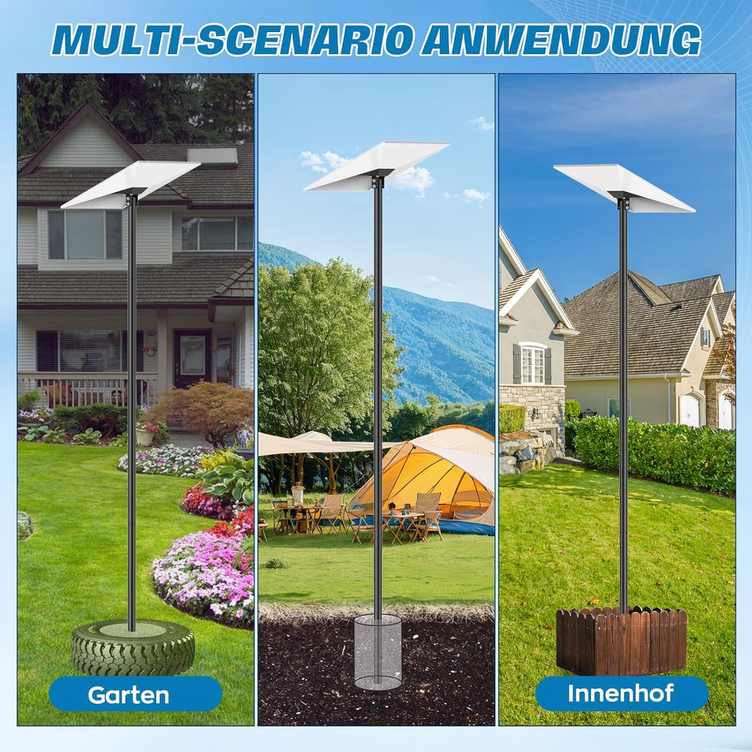 IMAYCC Starlink Gen 3 Halterung, 7.9 FT Verstellbare Starlink Gen 3 Pole Mount Kit mit Starlink Gen