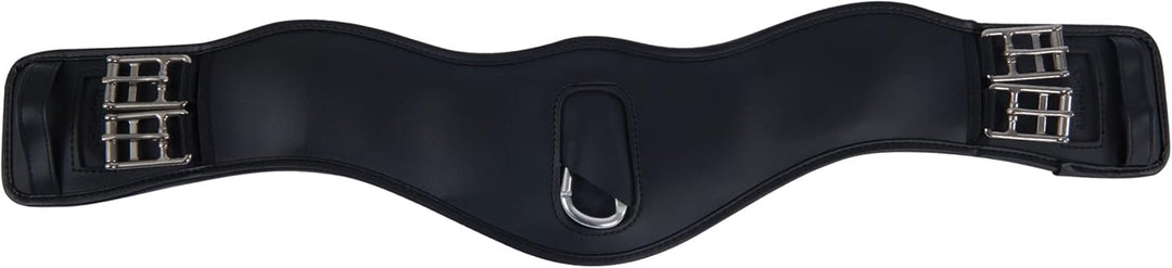 Collegiate Anatomic Dressur Sattelgurt Schwarz 55cm/22in, Schwarz 55cm/22in
