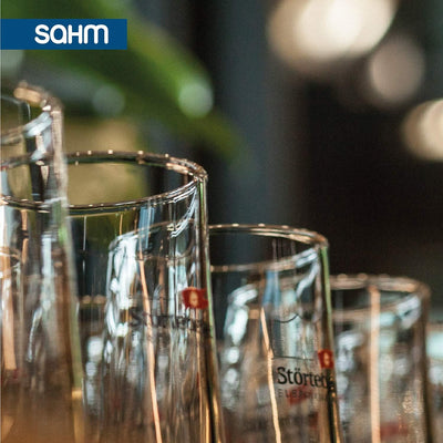 Störtebeker Biergläser 0,3 l | 6 Weizengläser im Sydney Segelglas Design | Weizenbiergläser 0,3 l |