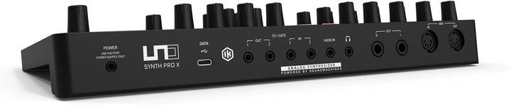 IK Multimedia UNO Synth PRO X, Paraphonic dual-filter analog synthesizer with paraphonic sequencer,