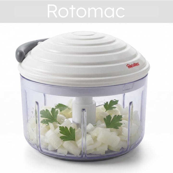 Metaltex 251680084 Rotomac Zerkleinerer, Weiss 1 - Pack Weiss, 1 - Pack Weiß