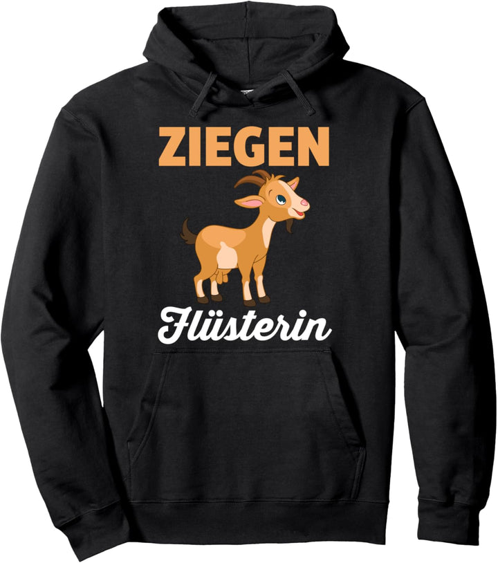 Ziegen Flüsterin Pullover Hoodie