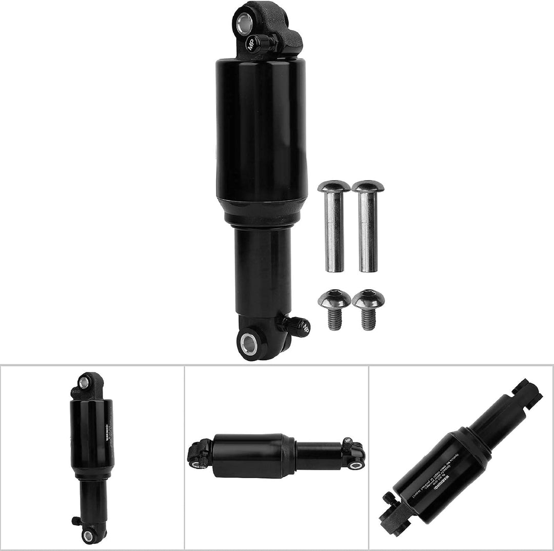 Alomejor Bike Air Hinterrad Stossdämpfer Bike Stossdämpfer 125/150/165/190mm für Mountain Road Shock