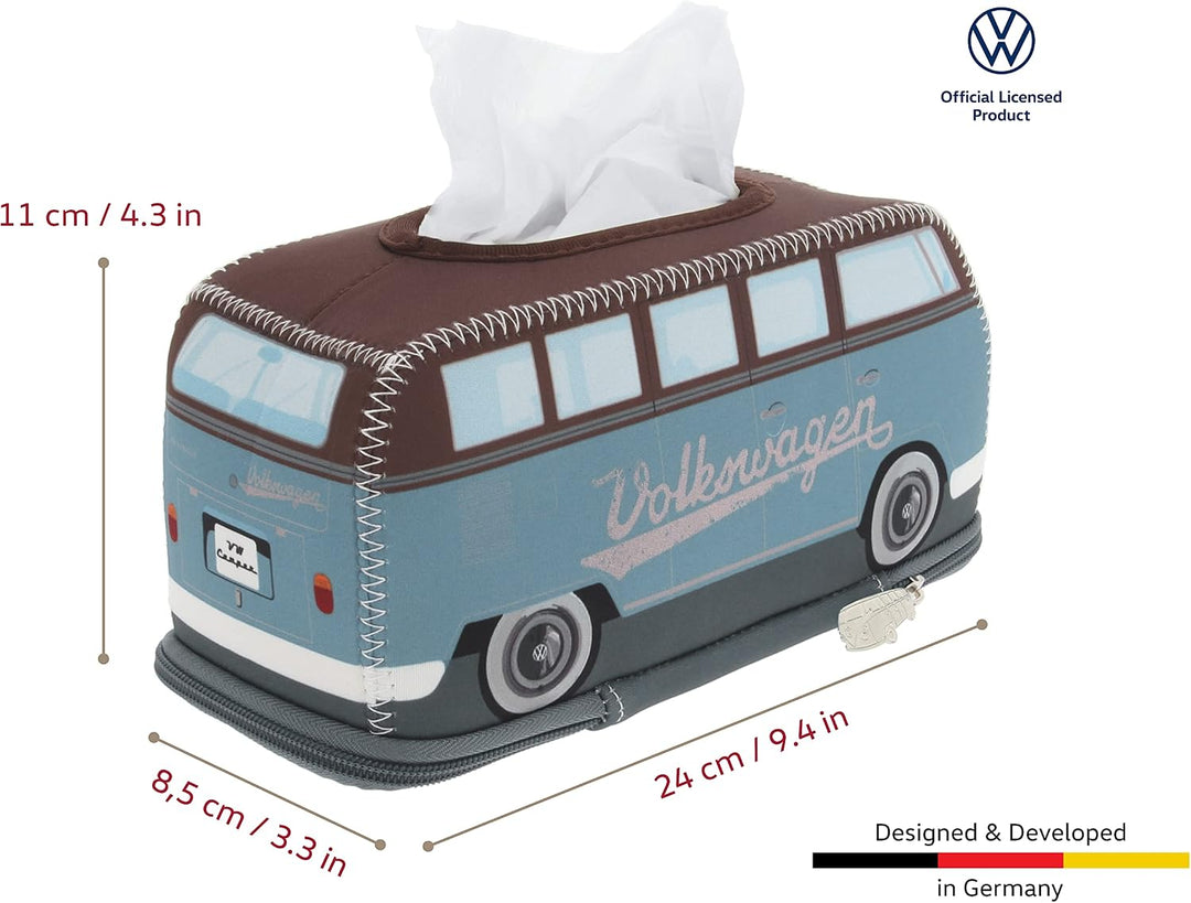 BRISA VW Collection - Volkswagen Neopren Kosmetik-Servietten-Spender-Papier-Taschentuch-Tissue-Box f