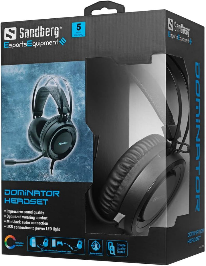 Sandberg Dominator Headset, uni