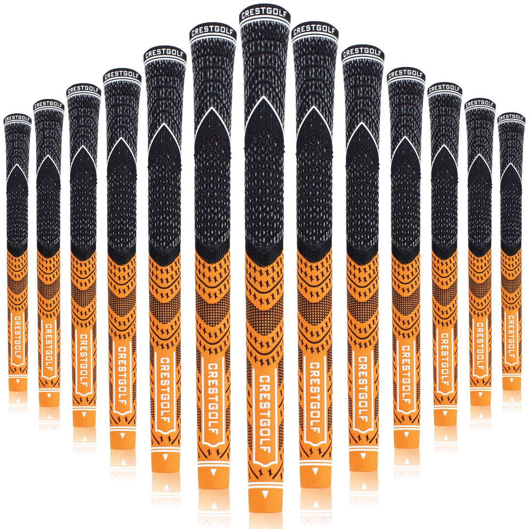 CRESTGOLF Golfgriffe Aktualisierte Multi-Compound-Golfgriffe für Golfschläger, Golf Grips Set mit 13