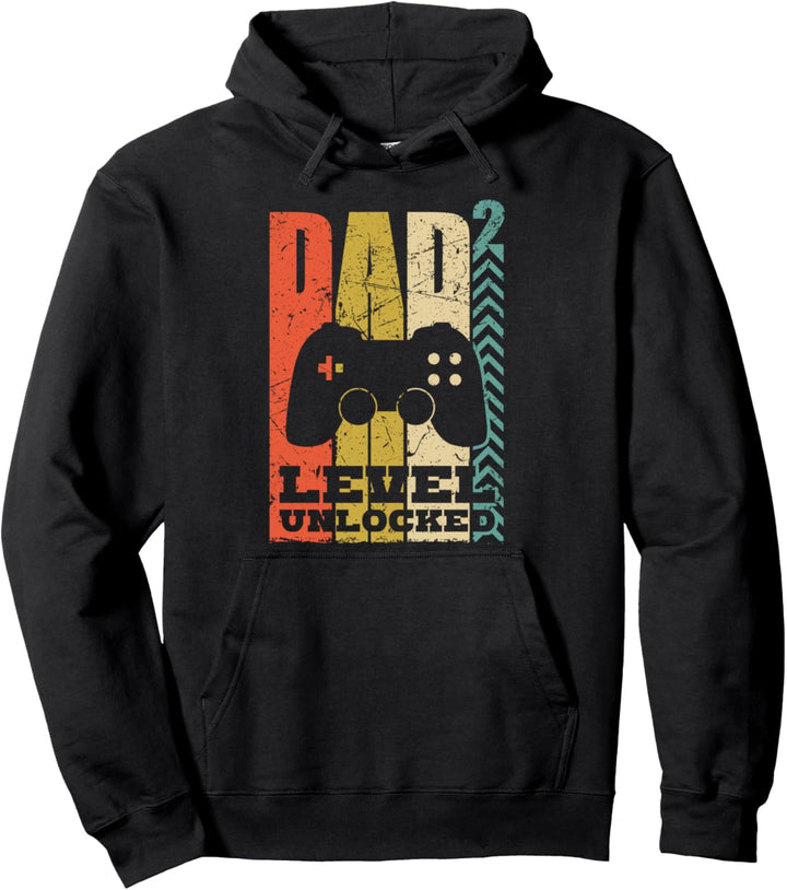 zweifacher Papa Zwillinge Gamer Vater 2 Kinder Zocker Pullover Hoodie