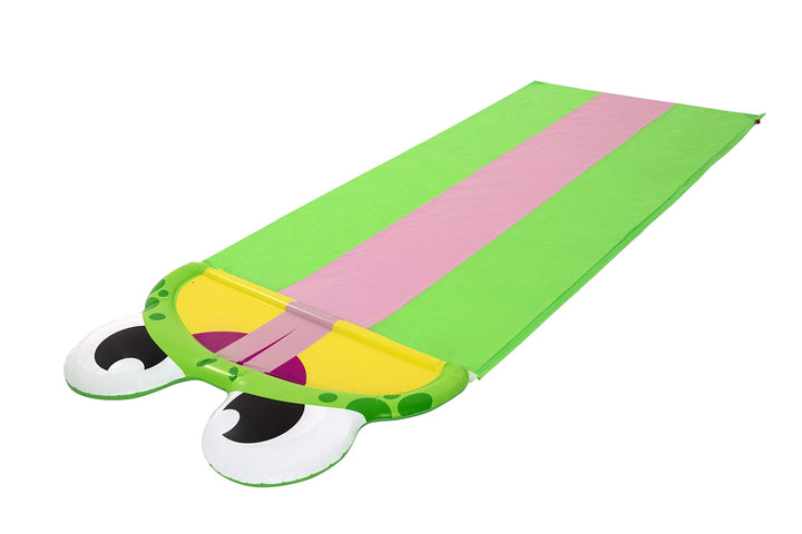 Bestway H2OGO!™ Wasserrutsche, Frosch, 488 x 200 cm
