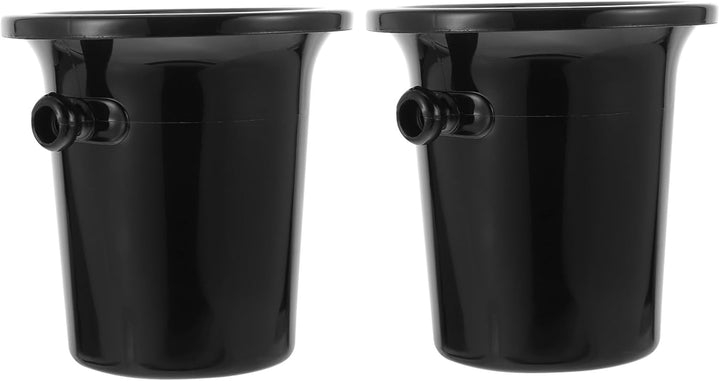 BESTonZON 2st Champagner Spucknapf Kühlbehälter Eiswürfeleimer Mini-kühlschrank Eimer Für Cocktailba