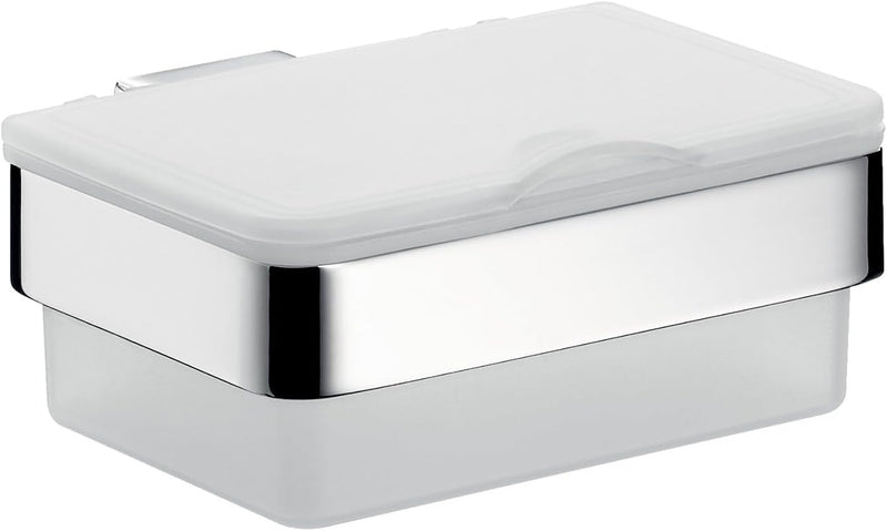 Emco Loft Halter mit Tissue-Box S 0539 Edelstahloptik 053901600 Edelstahl 19,5 19,5 Edelstahl, 19,5