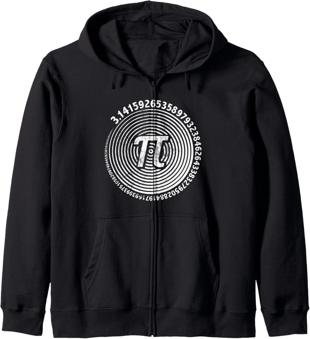 Hypnotic Pi Math Science Geek 3.14 Pi Day Kapuzenjacke