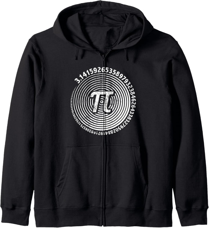Hypnotic Pi Math Science Geek 3.14 Pi Day Kapuzenjacke