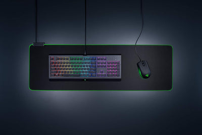 Razer Goliathus Extended Chroma - Extra grosse weiche XXL Gaming Maus-Matte mit RGB Beleuchtung (Kab