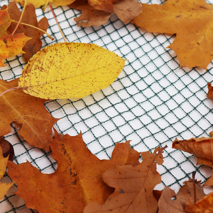 Aquagart® Teichnetz, 6m x 10m, dunkelgrün, besonders engmaschig: Maschenweite 12mm x 12mm, Laubnetz,