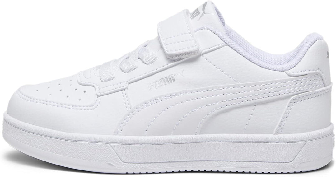 PUMA Unisex Kinder Caven 2.0 Ac+ Ps Sneaker, 28 EU White Silver Black