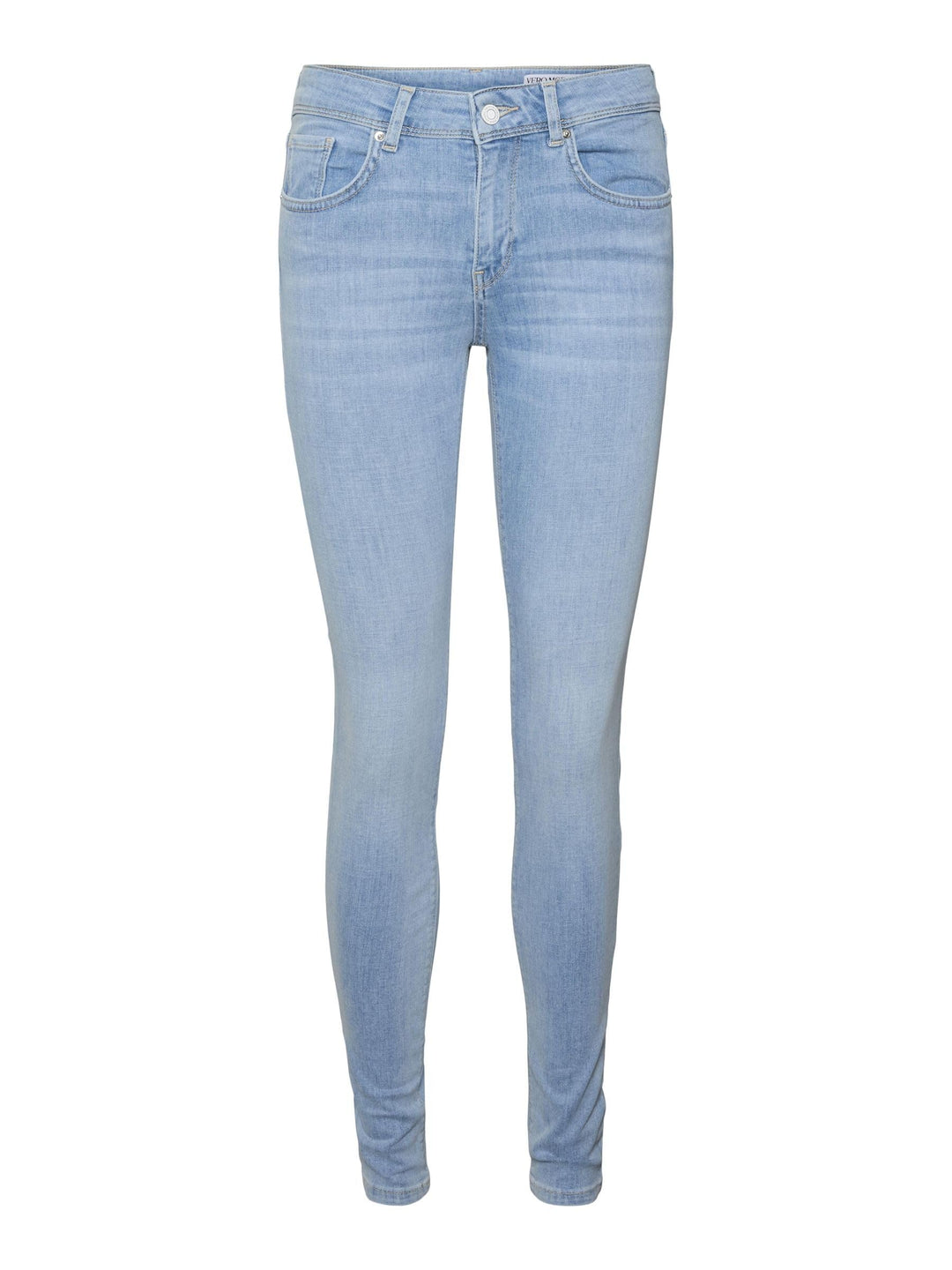 VERO MODA Womens Light Blue Denim Jeans Stretch