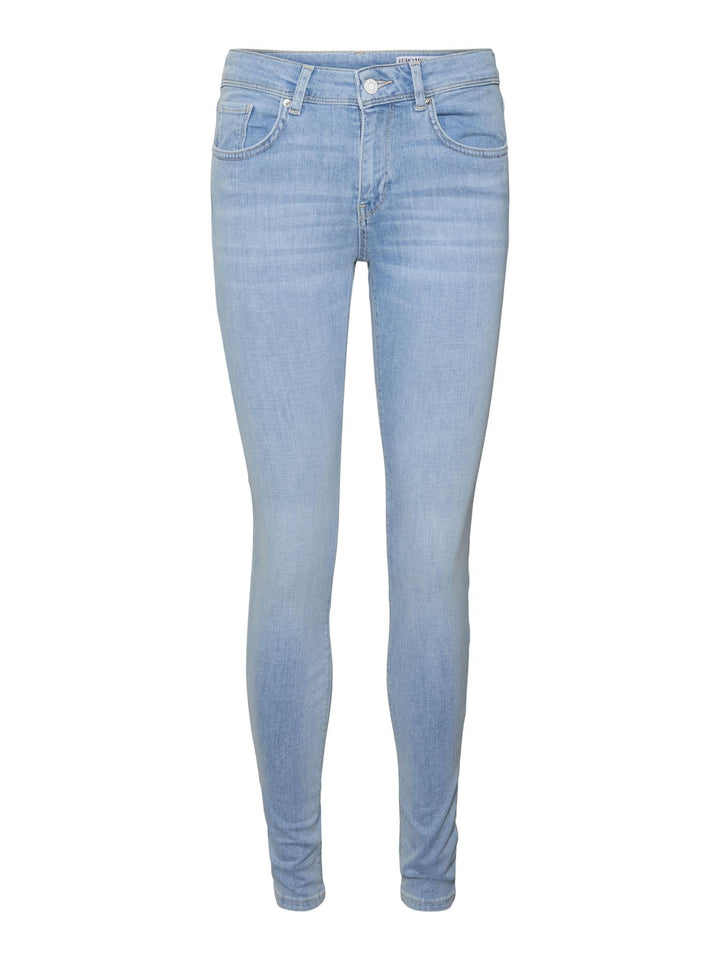VERO MODA Womens Light Blue Denim Jeans Stretch