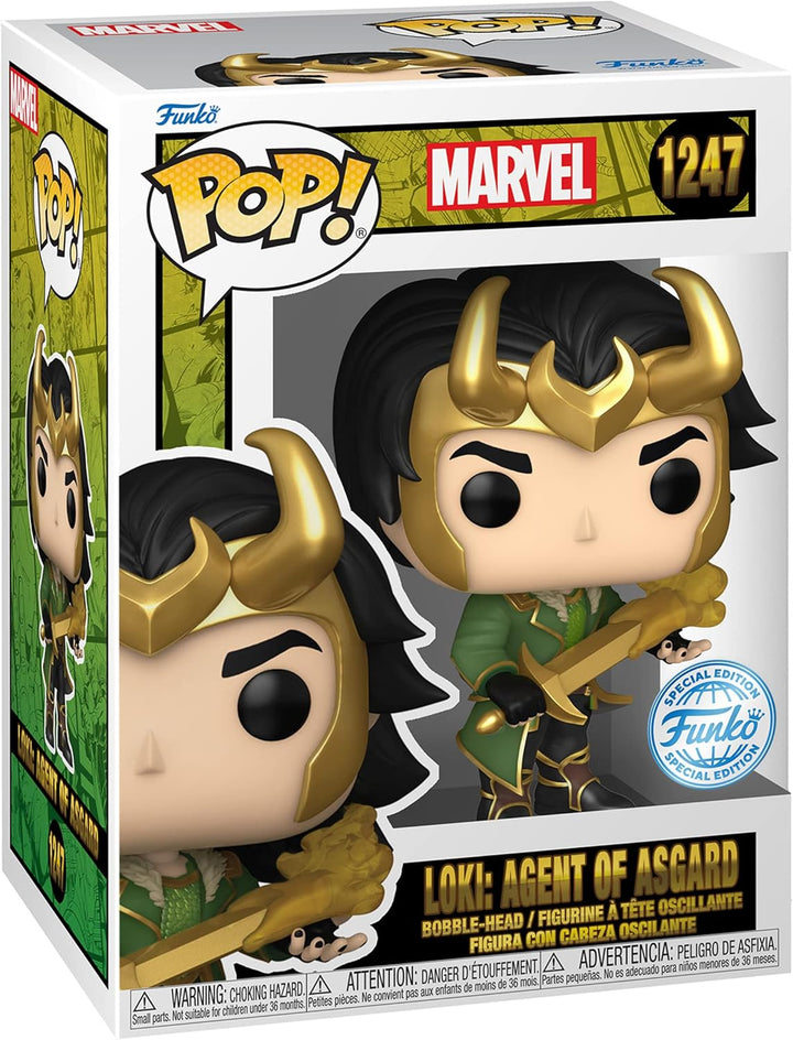 Funko Pop Marvel #1247 - Loki: Agent of Asgard (Exclusive) Red Suit (Regular)